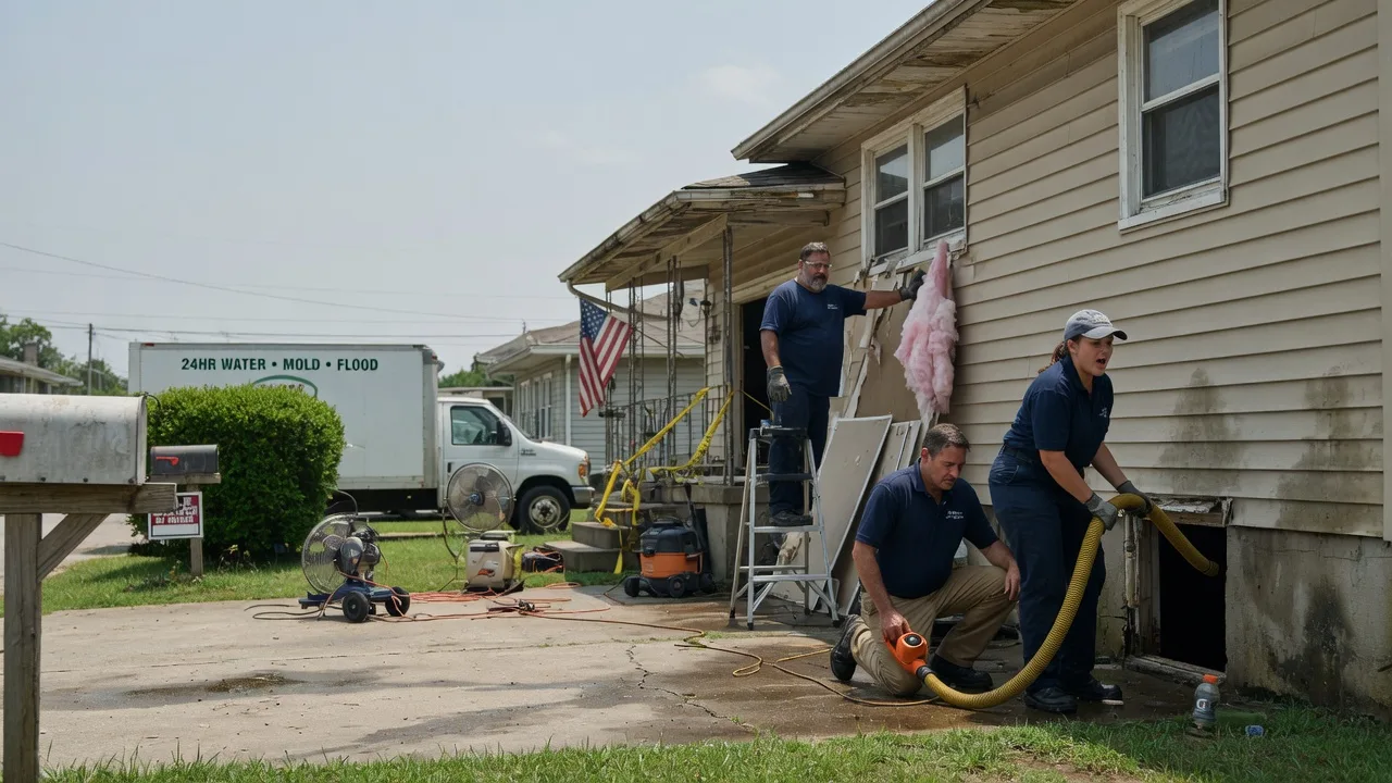 Water Damage Repair in Heislerville, NJ near me